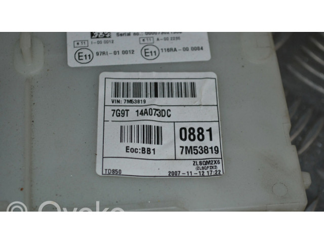 Блок предохранителей  7G9T14A073DC   Ford Mondeo MK IV    