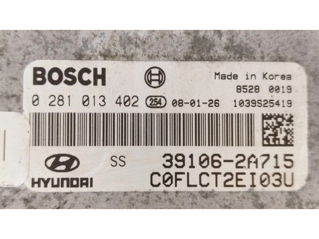 Řídící jednotka 391062A715, 0281013402   Hyundai i30 2008
