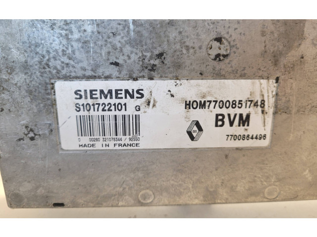 Řídící jednotka 7700851748, S101722101   Renault Safrane 1996