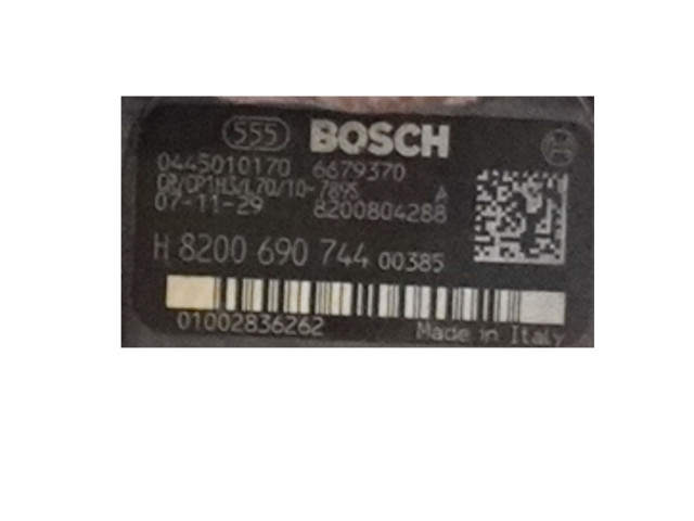 Vstřikovací čerpadlo 8200690744   Renault Koleos I    M9R 830 