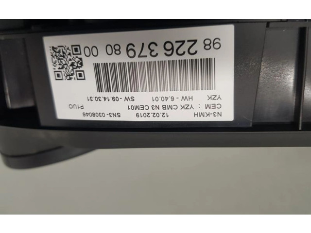 Přístrojová deska  Opel Grandland X 2020 9822637980  