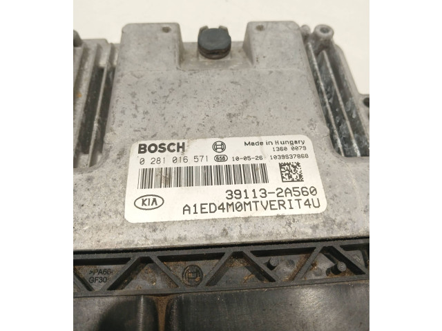Řídící jednotka 391132A560, 0281016571   KIA Ceed 2010