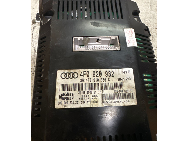 Přístrojová deska  Audi A6 Allroad C6 2007 4F0920932, 503000734201  