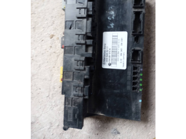 Блок комфорта 0035455201   Mercedes-Benz C W203   
