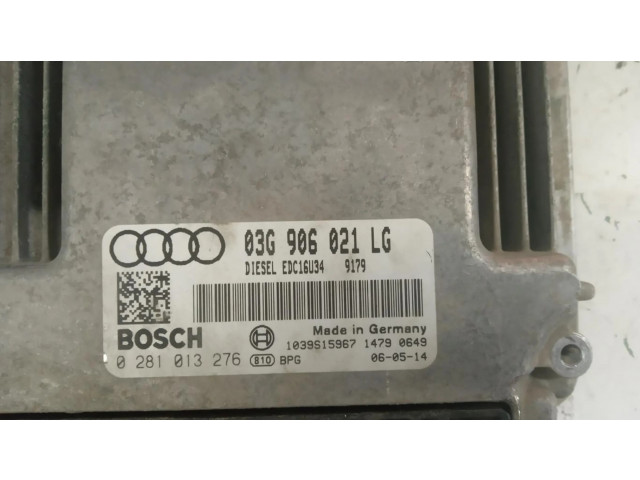 Блок управления двигателя 03G906021LG, CENTRALITAMOTORUCE   Audi A3 S3 8P