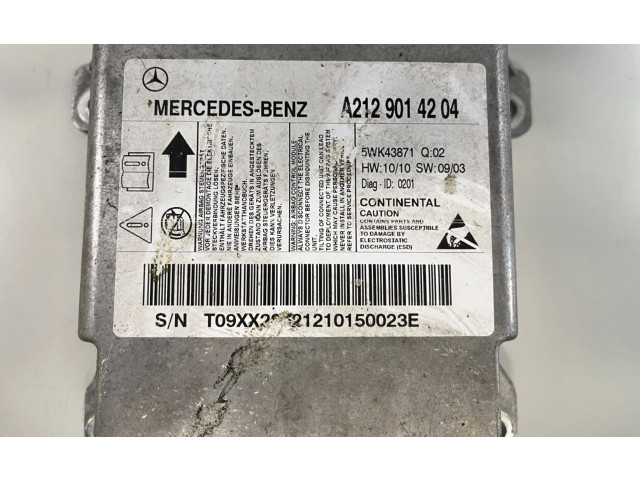 Блок подушек безопасности A2129014204, A2129014204   Mercedes-Benz E W212