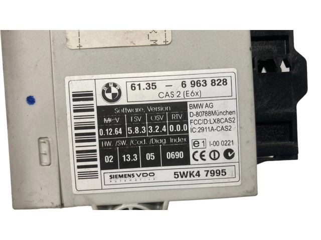 Řídící jednotka 7796637, 0281012091   BMW 5 E60 E61 2004