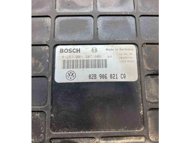 Řídící jednotka 028906021CQ, 0281001407   Volkswagen Caddy 1996