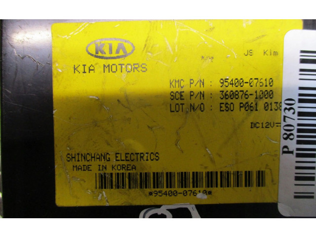 Блок комфорта 95400-07610   KIA Picanto   