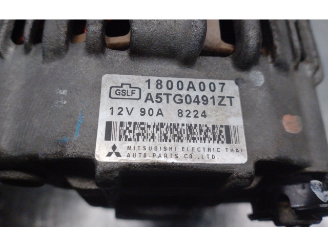 Генератор 1800A007, A5TG0491ZT   Mitsubishi L200      