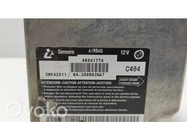 Блок подушек безопасности 46541774, 5WK42811   Fiat Bravo - Brava
