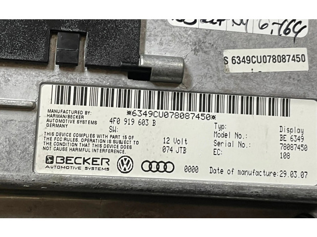 Přístrojová deska  Audi Q7 4L 2015   