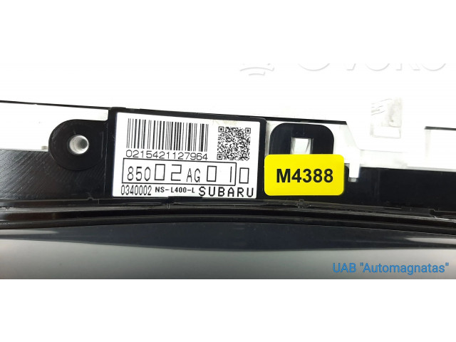 Панель приборов 85002AG010, M4388   Subaru Legacy       