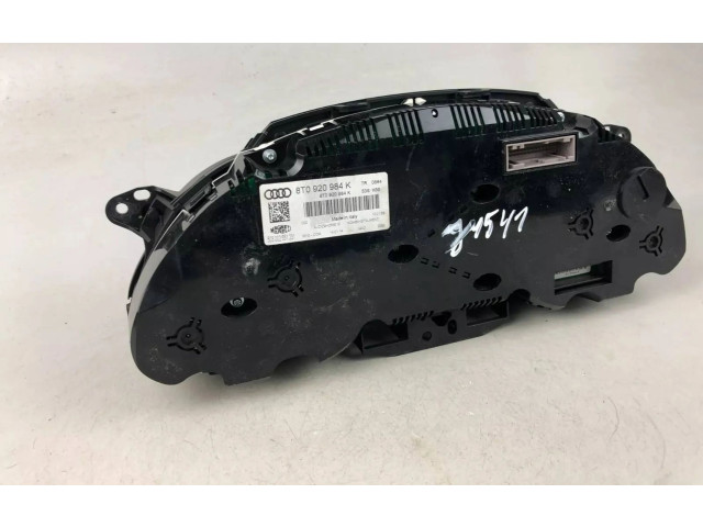 Спидометр (приборный щиток) 8T0920984K   Audi A5 Sportback 8TA 2013