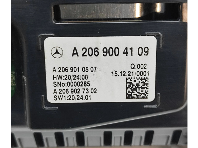 Přístrojová deska  Mercedes-Benz C W206 2021 A2069004109, A2069010507  