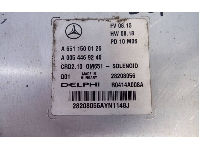 Řídící jednotka A6511500126, A0054469240   Mercedes-Benz C W204 2010