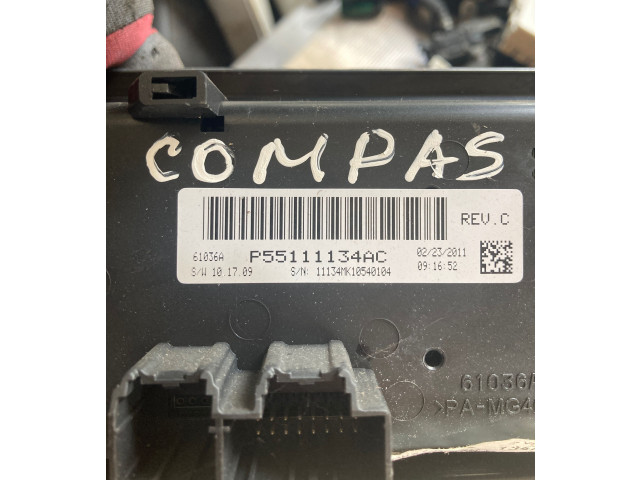 Блок управления климат-контролем P55111134AC, 610764   Jeep Compass