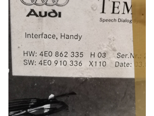 Řídící jednotka 4E0910336, 4E0862335H   Audi A6 Allroad C6 2008