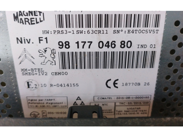 Дисплей    98108592ZD   Peugeot Partner