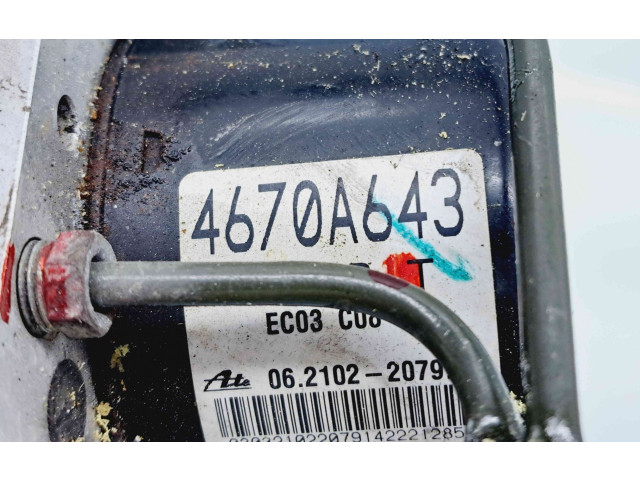 Jednotka ABS 4670A643   Mitsubishi ASX 2011