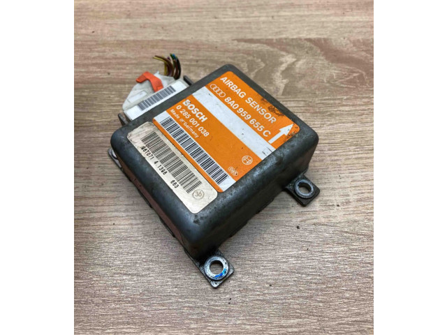 Блок подушек безопасности 8A0959655C, 0285001038   Audi A6 S6 C4 4A