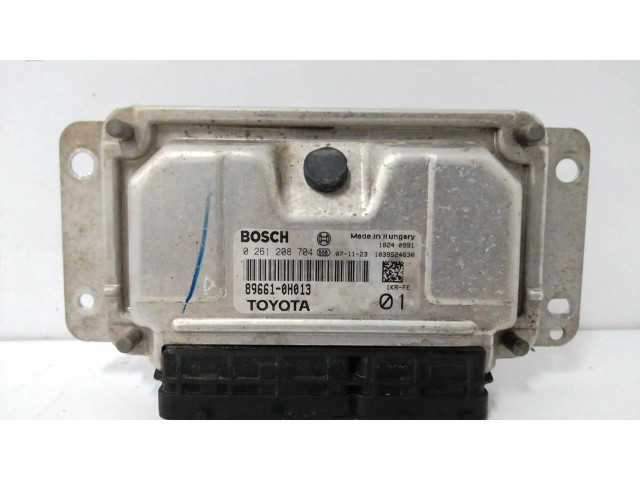 Řídící jednotka 896610H013, 0261208704   Peugeot 107 2005