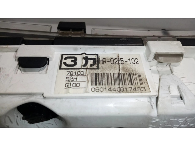 Přístrojová deska  Honda HR-V 2001 HR0265102, 4CHR0265215  