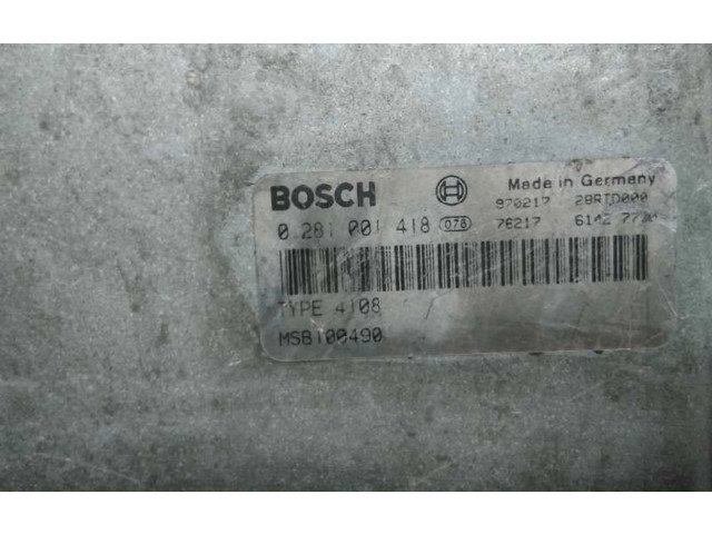 Řídící jednotka MSB100490, 43764   Rover Rover 1995
