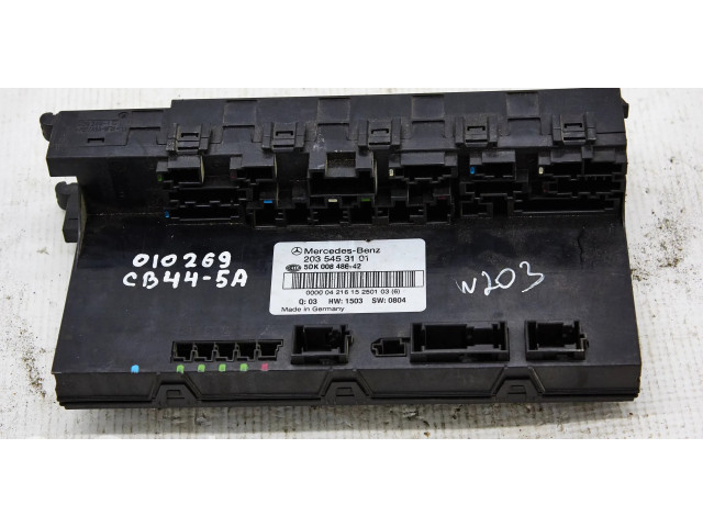 Блок комфорта 2035453101, 5dk00848642   Mercedes-Benz C W203   
