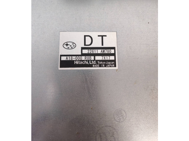 Řídící jednotka 22611AM780, A18000R8B   Subaru Impreza III 2009