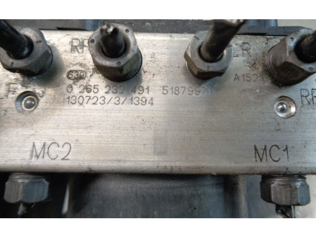 Jednotka ABS 51879971, 0265232491   Peugeot Bipper 2013