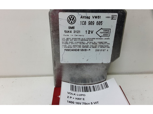 Блок подушек безопасности 1C0909605, 1C0909605   Volkswagen Lupo