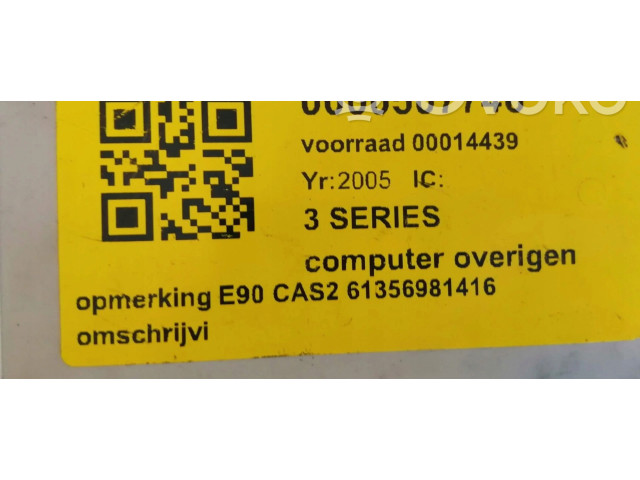 Řídící jednotka 6981416, 6981416   BMW M5 2006