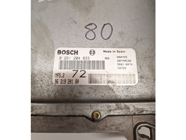 Блок комфорта 0261204833, 9631920180   Peugeot 306   
