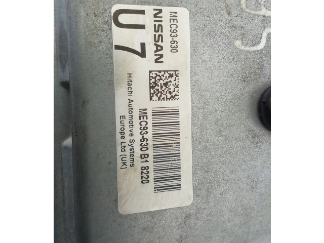 Řídící jednotka MEC93630   Nissan Qashqai 2008