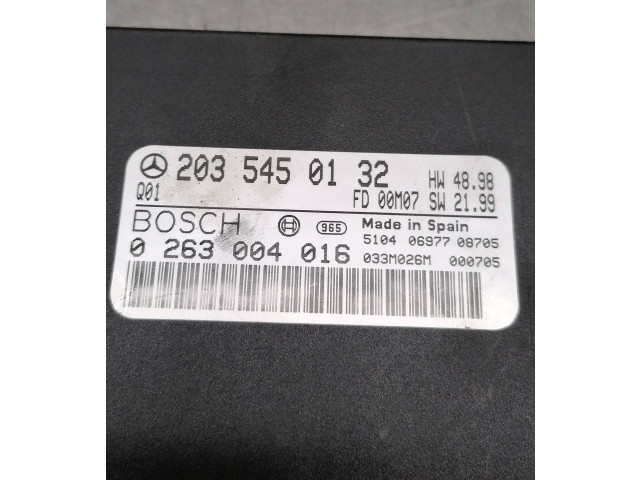 Блок управления коробкой передач 2035450132, 0263004016   Mercedes-Benz C W203