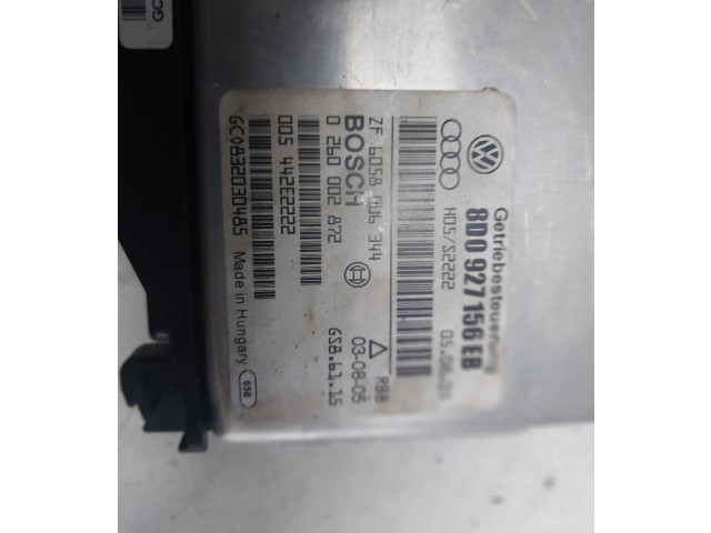 Блок управления коробкой передач 8D0927156EB, 0260002872   Skoda Superb B5 (3U)