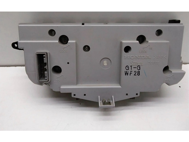 Блок управления климат-контролем G1GWF28, D067G   Honda Jazz