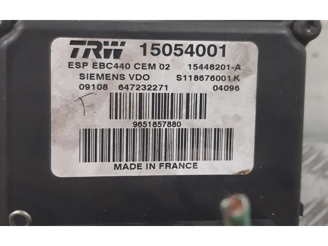 Jednotka ABS 15054001   Peugeot 207 CC 2004