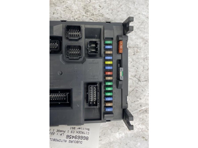 Pojistková skříňka Řídící jednotka BSM 0000657079   Citroen C3 2008