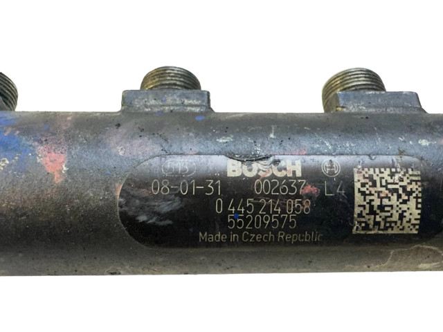 Vstřikovací lišta 0445214058, 002637   Fiat Croma  pro naftový motor 1.9  