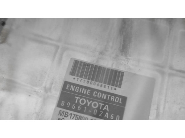 Řídící jednotka 8966102A60   Toyota Corolla Verso AR10 2007