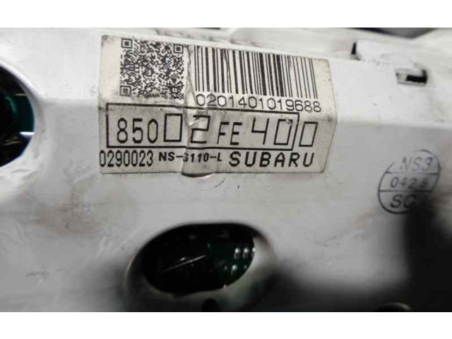 Přístrojová deska  Subaru Impreza II 2006 85002FE400, 0290023NS110L  