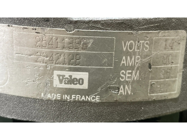 Генератор 2541139B, VALEO   BMW 3 E30 2.4     