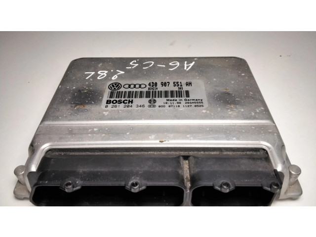 Řídící jednotka 4D0907551AH, 0261204346   Audi A6 S6 C5 4B 1999