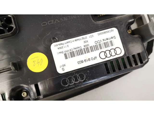 Дисплей    4f0919603   Audi A6 S6 C6 4F