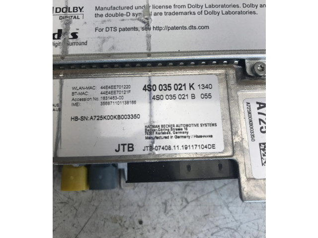 Блок управления двигателем Блок управления 4S0035021B   Audi R8 4S