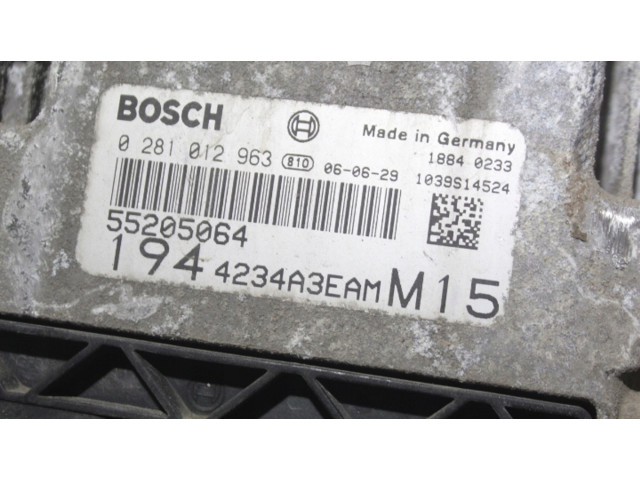 Řídící jednotka 0281012963   Fiat Croma 2006