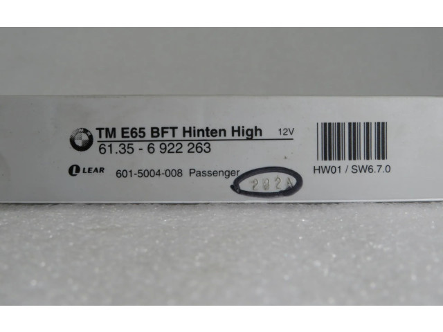 Блок комфорта 61356922263, 6015004008   BMW 7 E65 E66   
