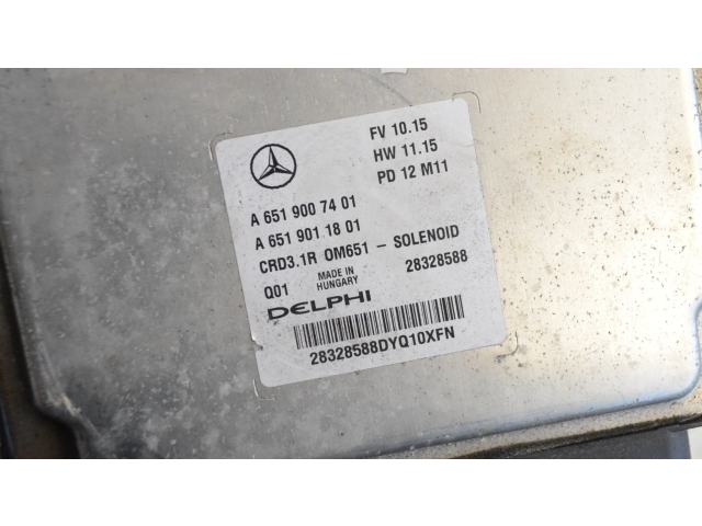 Řídící jednotka A6519007401, A6519011801   Mercedes-Benz SLK R172 2012